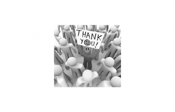 A thank you post