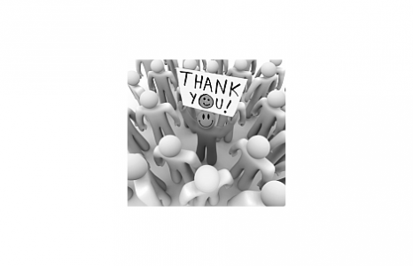 A thank you post