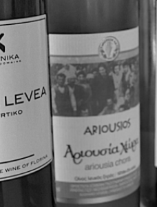 Colorful dry Assyrtiko